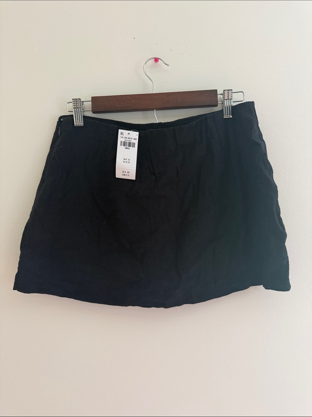 Black Mini Skort- Classic Casual Women’s Mini Skort